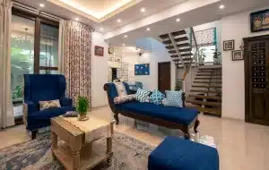 sophisticated english style interior 3 luxury interior designer Bangalore